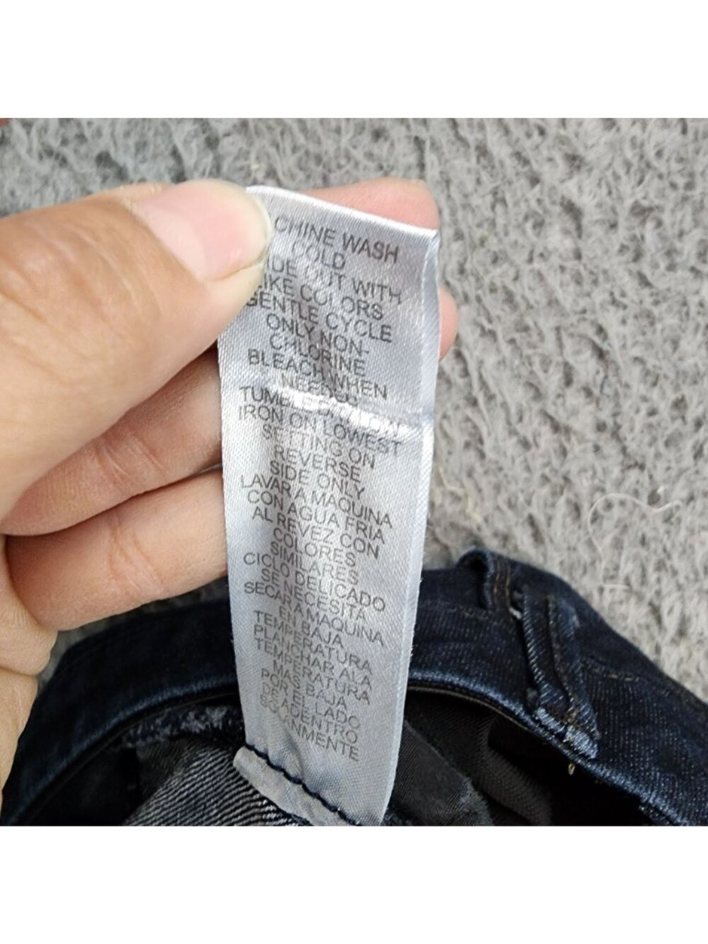 Democracy Jeans Womens 6 Blue Stretch Denim Shaping Skinny - Picture 14 of 15